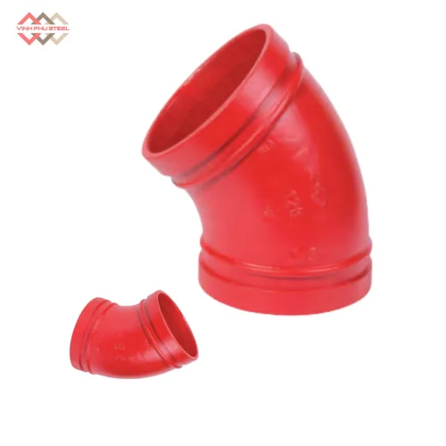 Co 45 Độ Nối Rãnh MECH