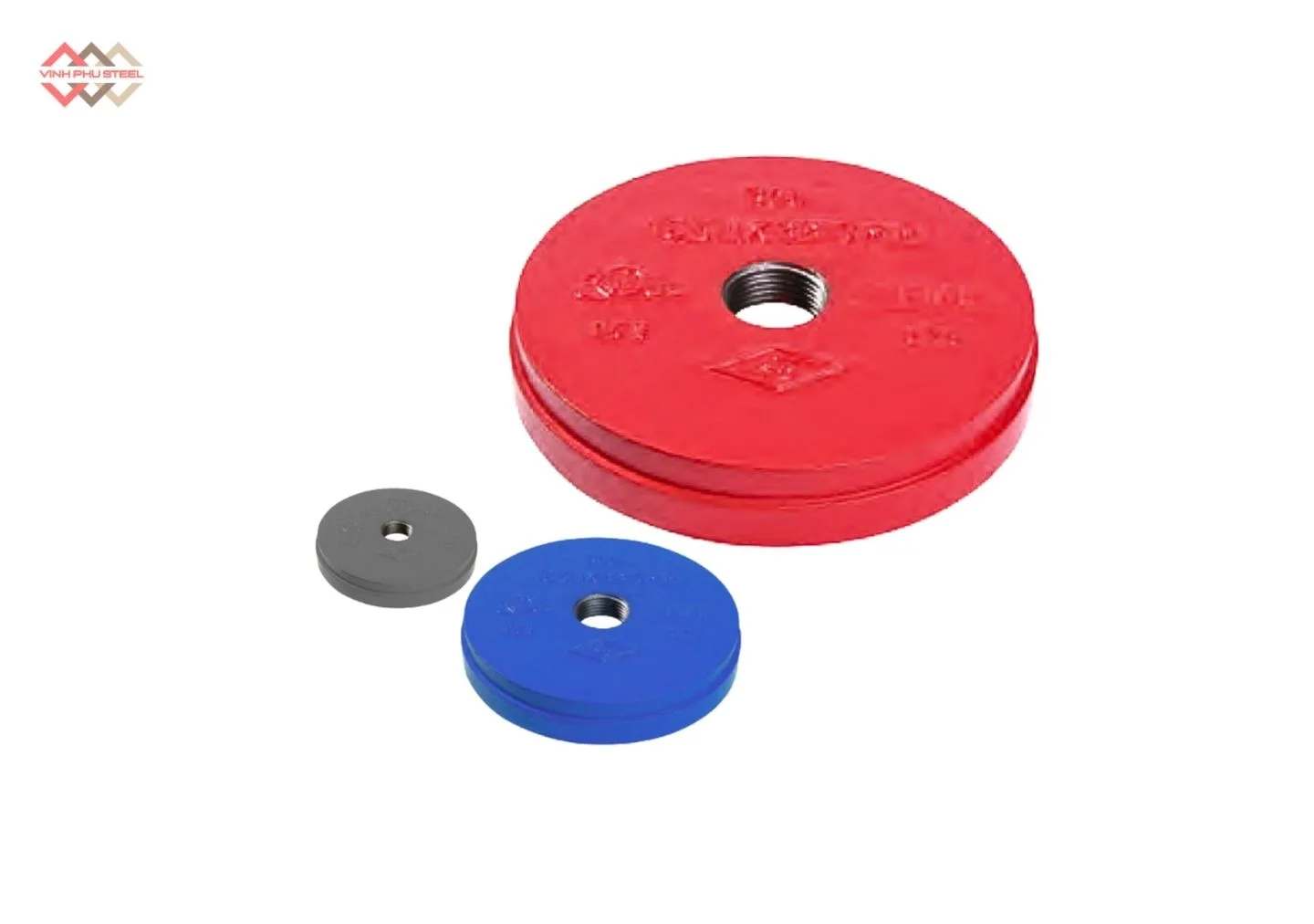 Nắp Bịt Rãnh Ống Có Lỗ Nối Ren MECH