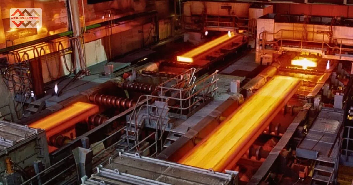 Sản xuất thép cán nóng