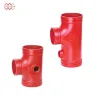 Tê Thu Nối Rãnh Có Nhánh Phụ 1 Inch MECH
