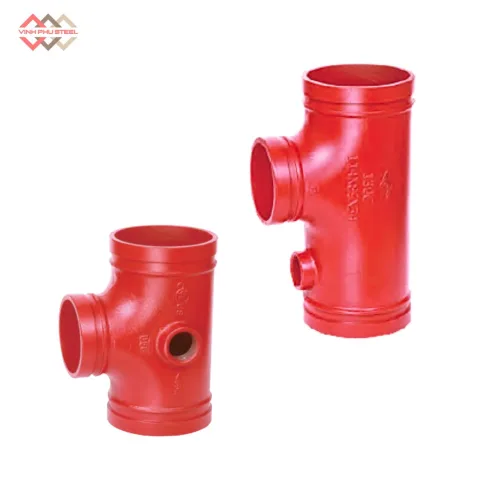 Tê Thu Nối Rãnh Có Nhánh Phụ 1 Inch MECH