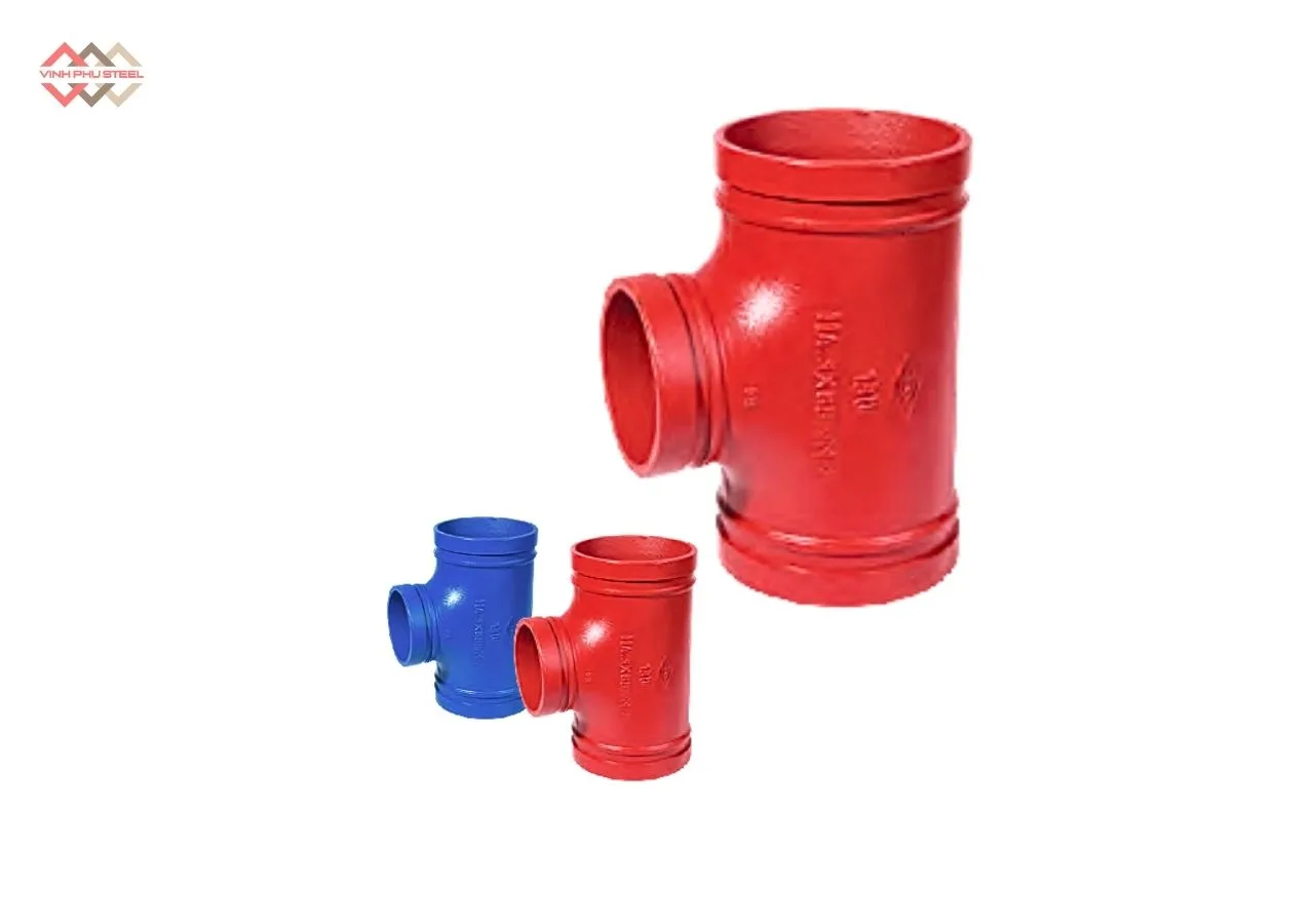 Tê Thu Nối Rãnh MECH - Grooved Reducing Tee
