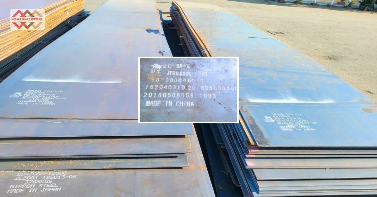 Thép Tấm SS400 Là Gì? Đặc Điểm Và Ứng Dụng Phổ Biến
