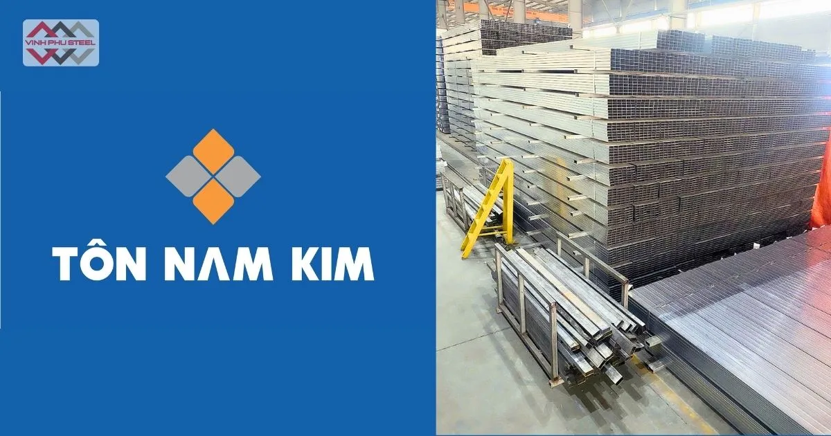 Thép Hộp Mạ Kẽm Nam Kim