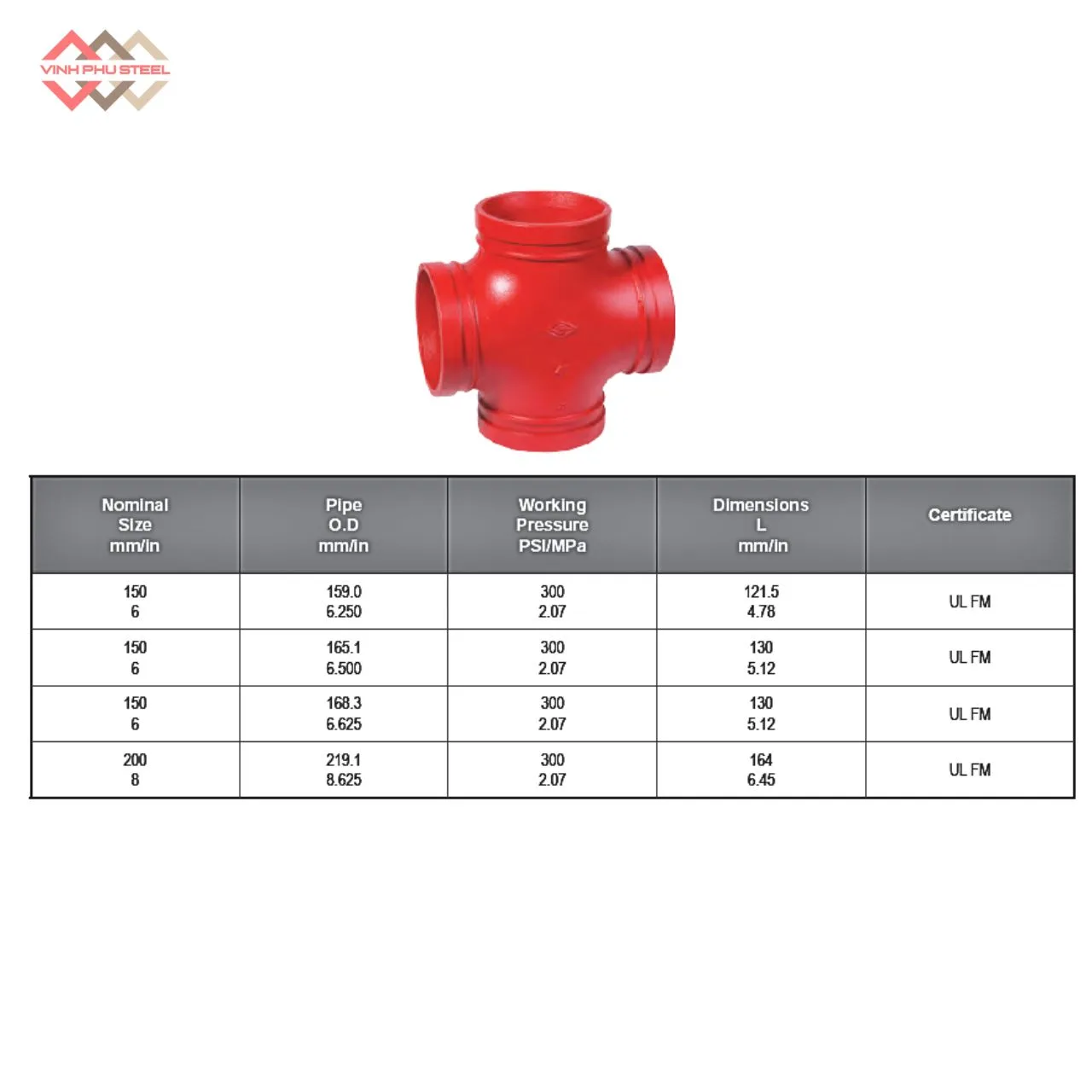 Chữ Thập Nối Rãnh Loại Mỏng MECH – Slim Type Cross - Hình ảnh 2
