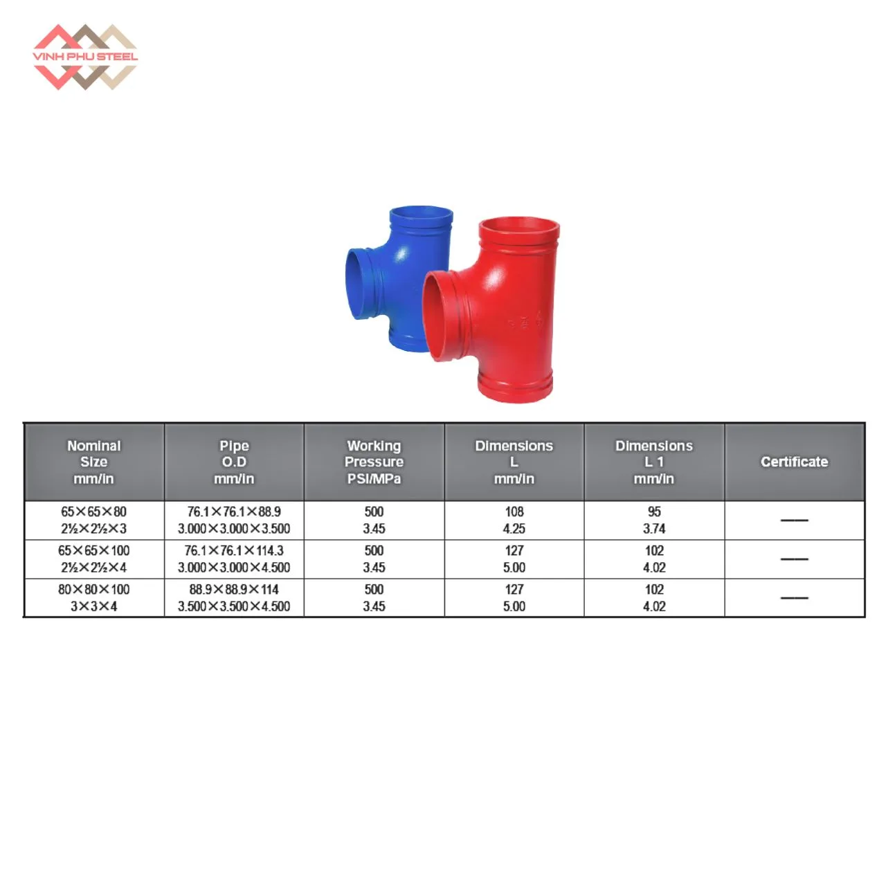 T Ngược Nối Rãnh MECH
