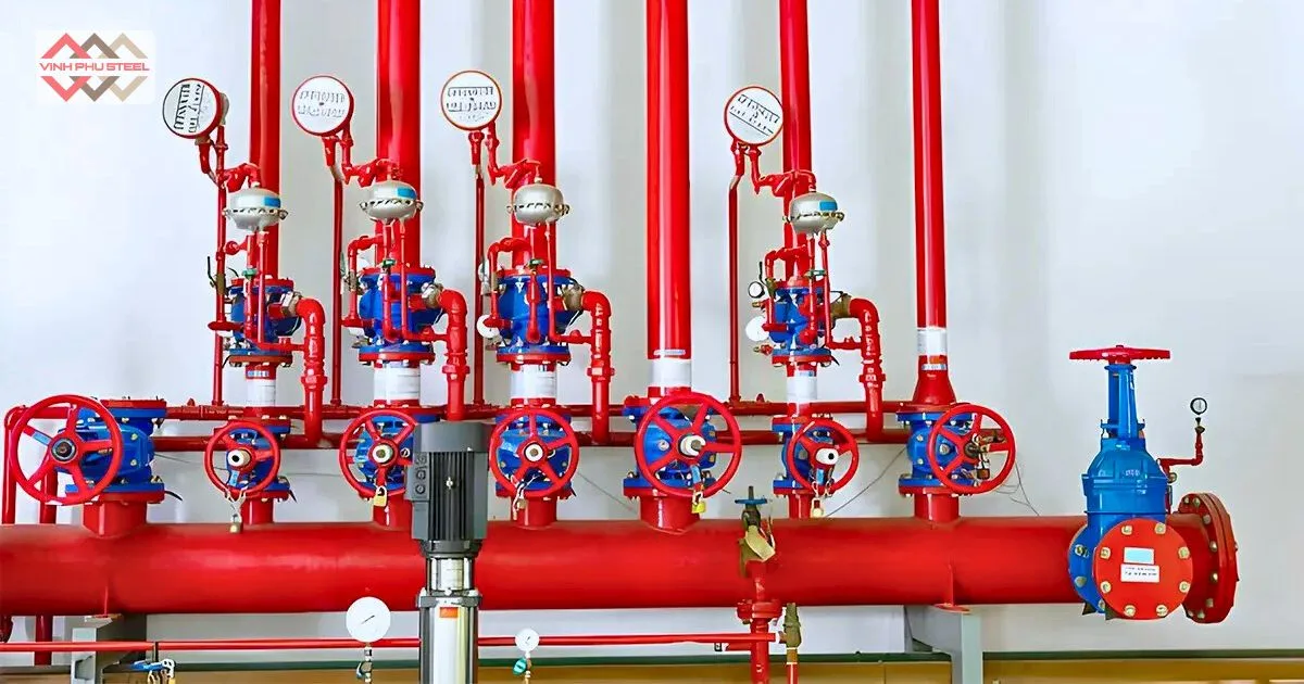Ứng dụng ống thép PCCC
