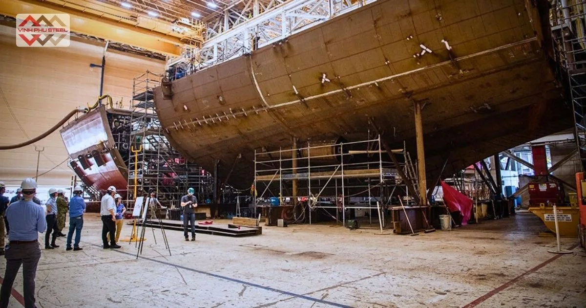 Ứng dụng thép tấm CT3 cho chế tạo vỏ tàu