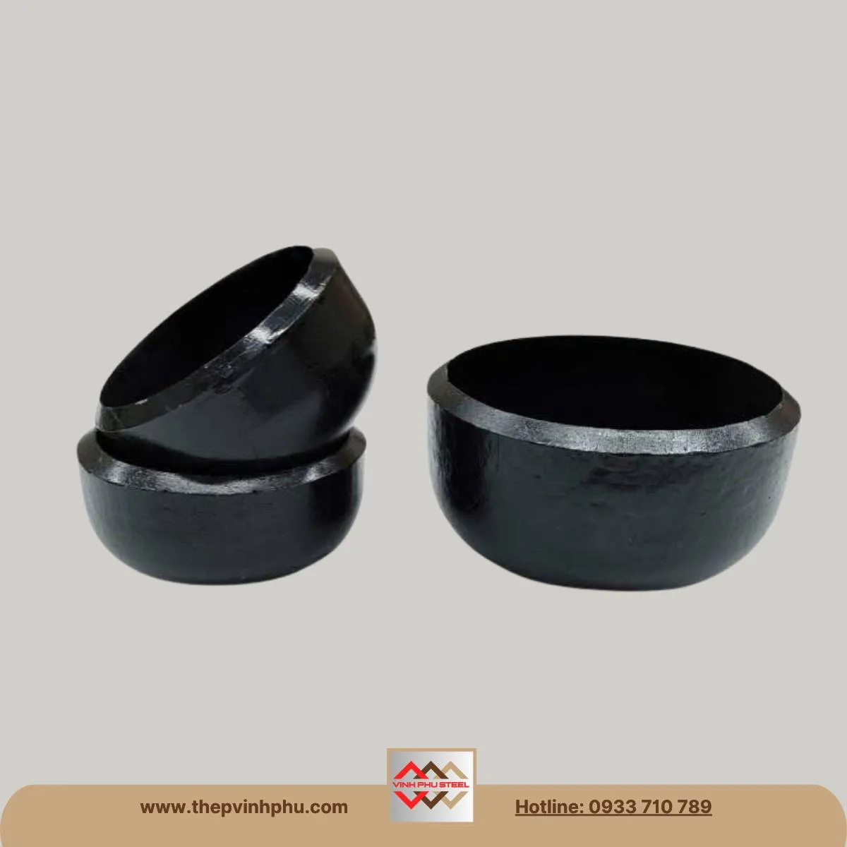 chén thép hàn (bịt chụp)