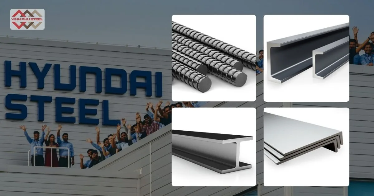 Các loại thép Hyundai Steel
