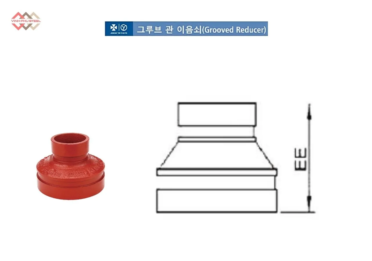 Cấu Tạo Côn Thu Nối Rãnh Joeun Korea