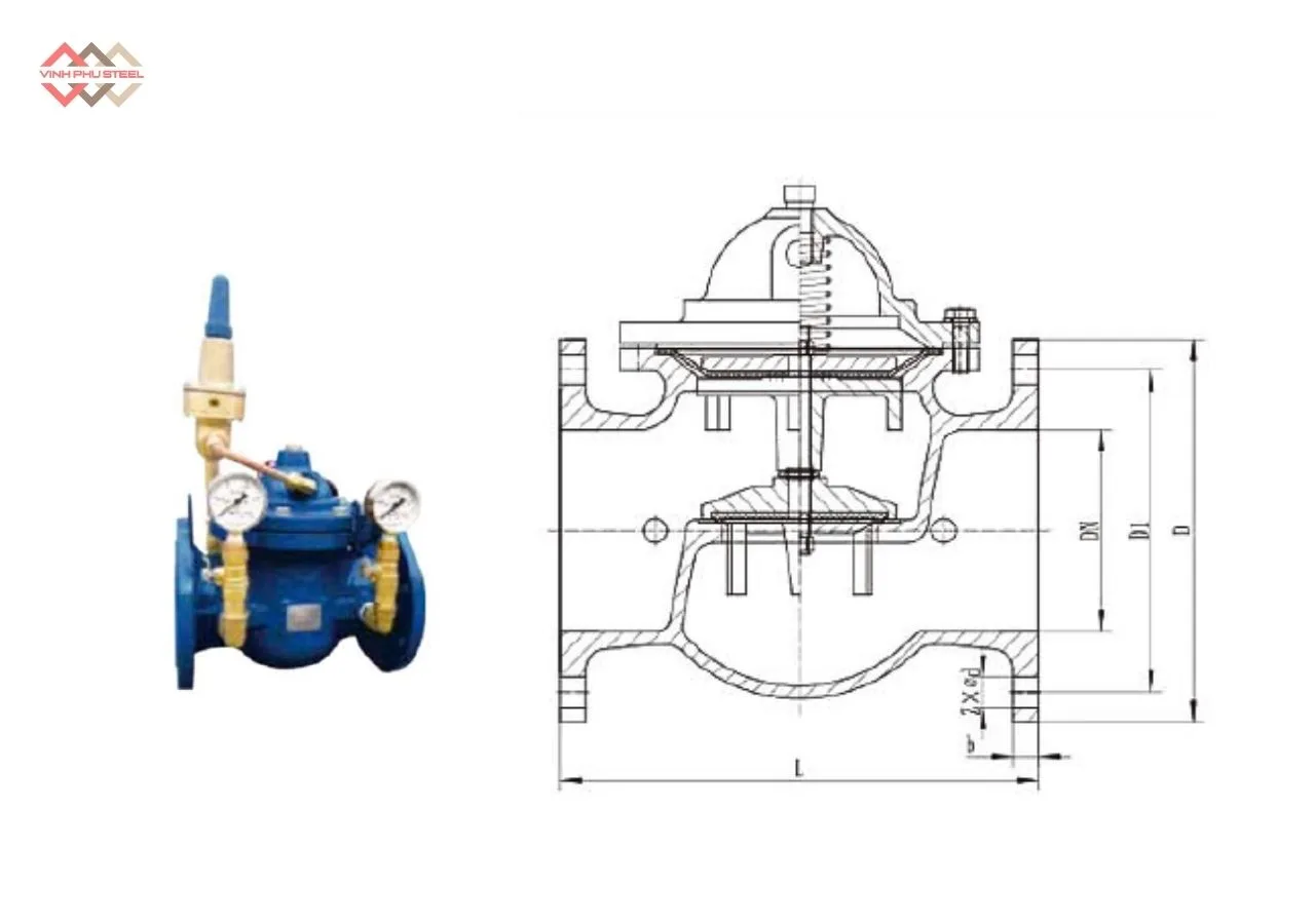Cấu Tạo Van Cân Bằng Áp Lực Joeun Korea