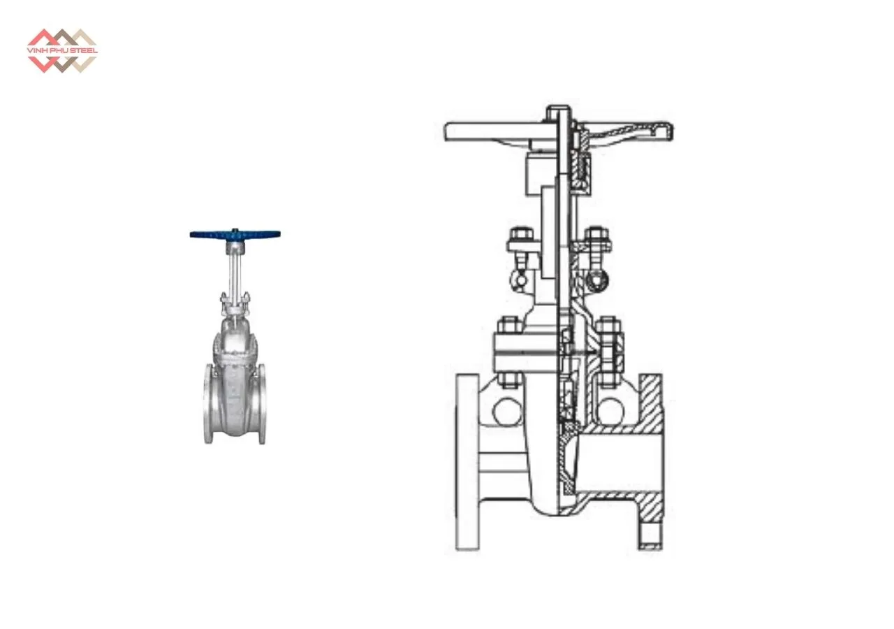 Cấu Tạo Van Cổng API Joeun Korea