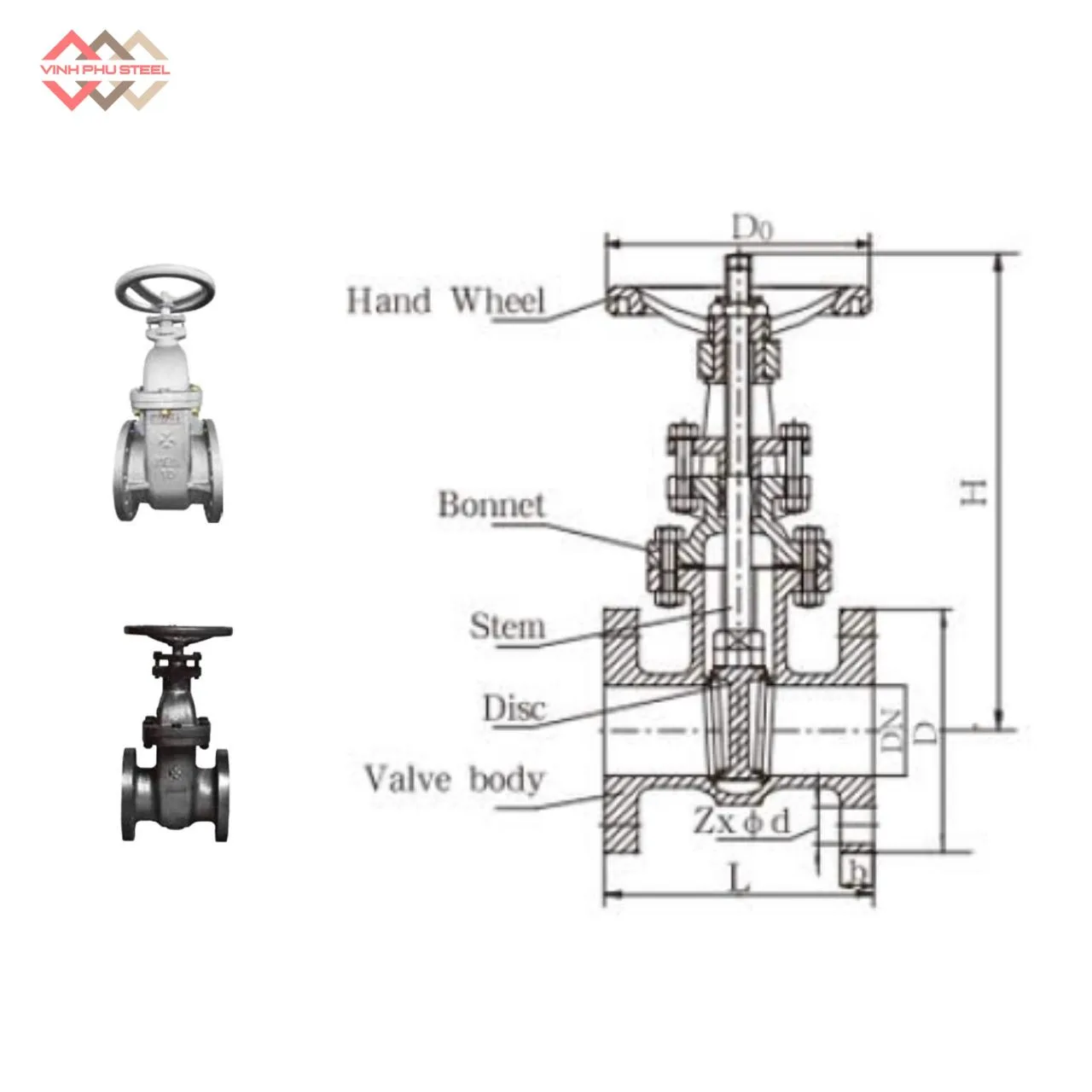 Van Cổng Gang Mặt Bích Joeun Korea - KS B 2350 - Hình ảnh 2