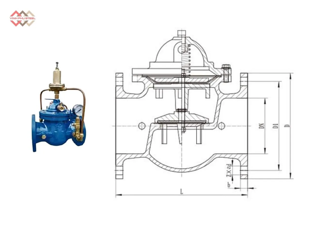 Cấu Tạo Van Điều Áp Thủy Lực Joeun Korea