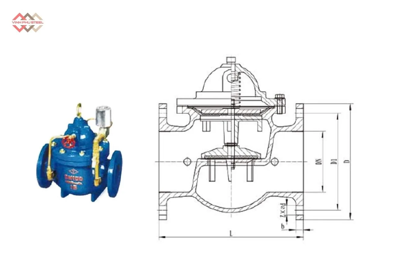 Cấu Tạo Van Điều Áp Thủy Lực SK600X Joeun Korea