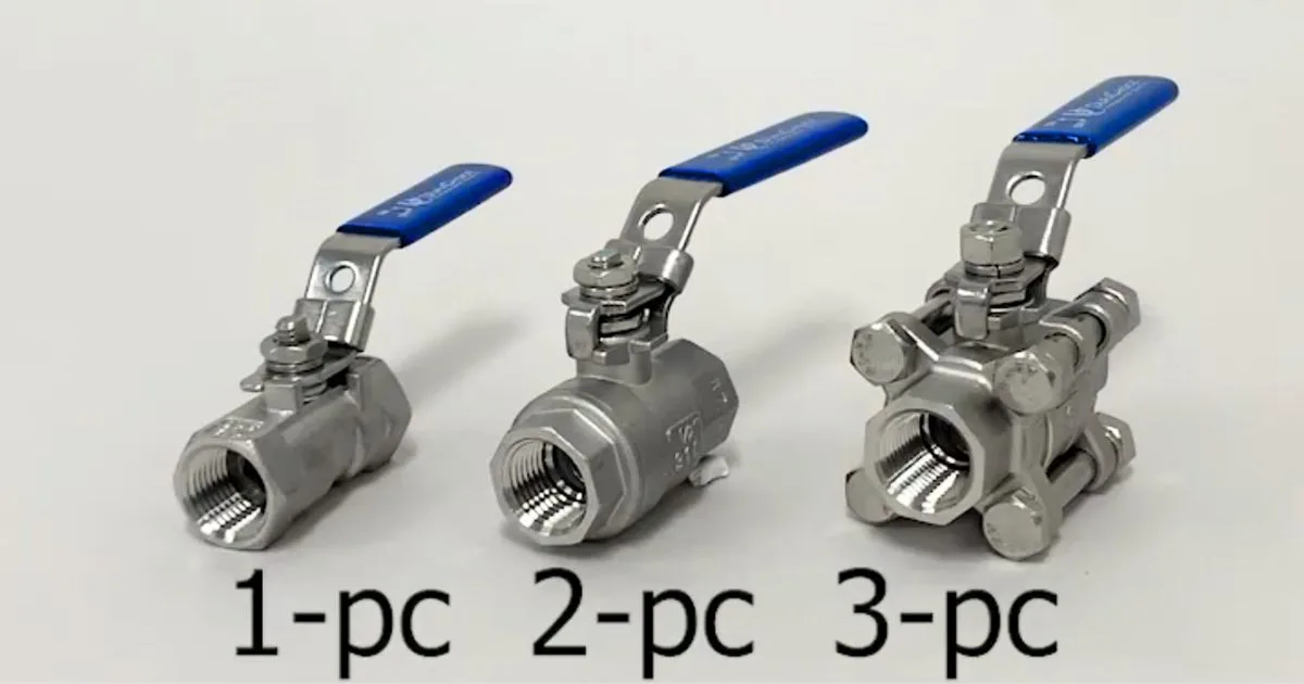 Phân loại van bi theo cấu tạo thân van bi