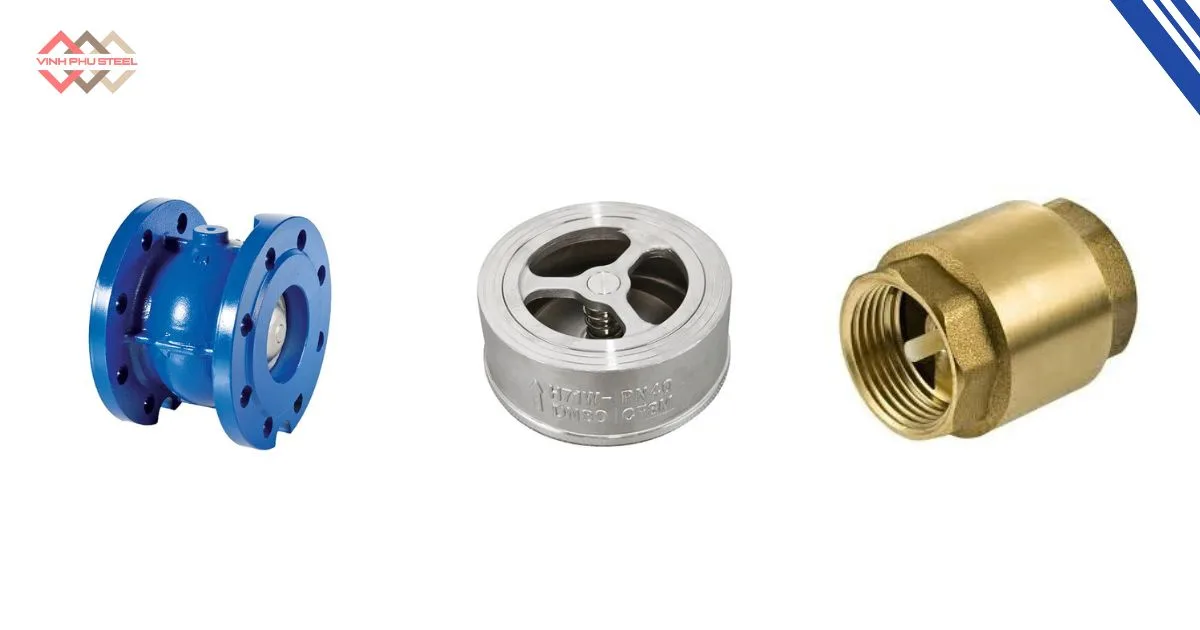 Phân loại van 1 chiều lò xo theo kiểu kết nối