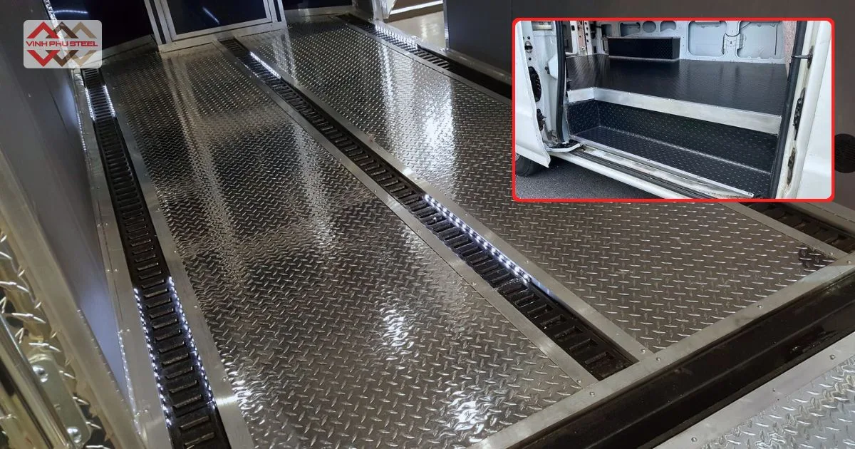 Bảo dưỡng tấm inox lót xe