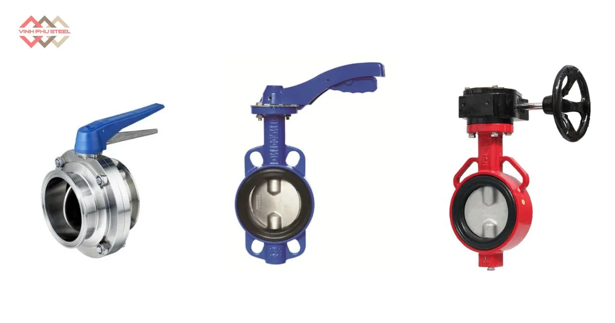 Van bướm kẹp (Wafer Type