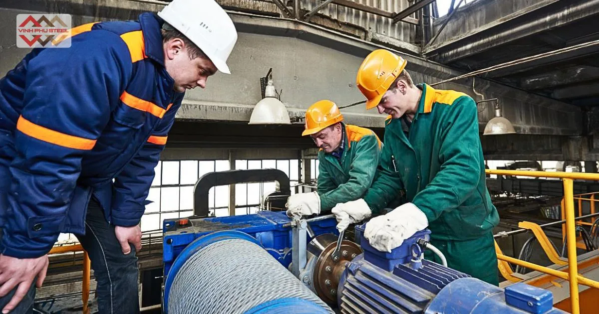 bảo dưỡng van một chiều định