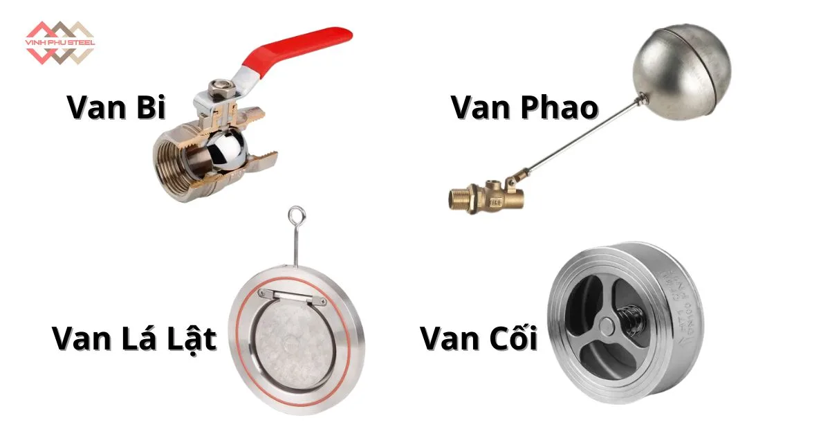 Các loại van một chiều phổ biến nhất hiện nay