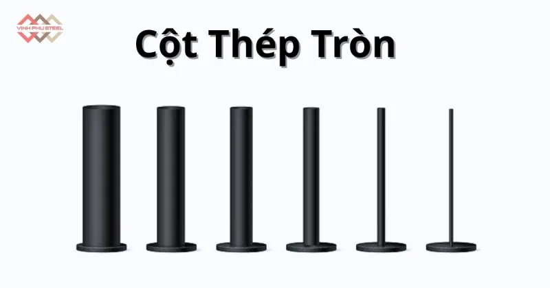 Cột thép tròn là gì