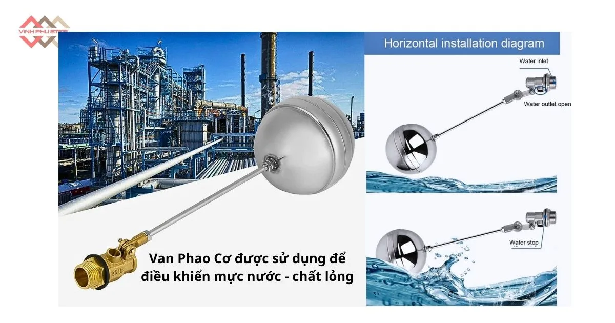 nguyên lý của van phao cơ