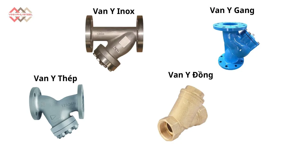 Phân Loại Van Lọc Y Theo Vật Liệu