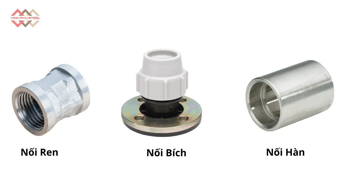 Phân loại Măng Xông Nối Ống theo phương thức kết nối