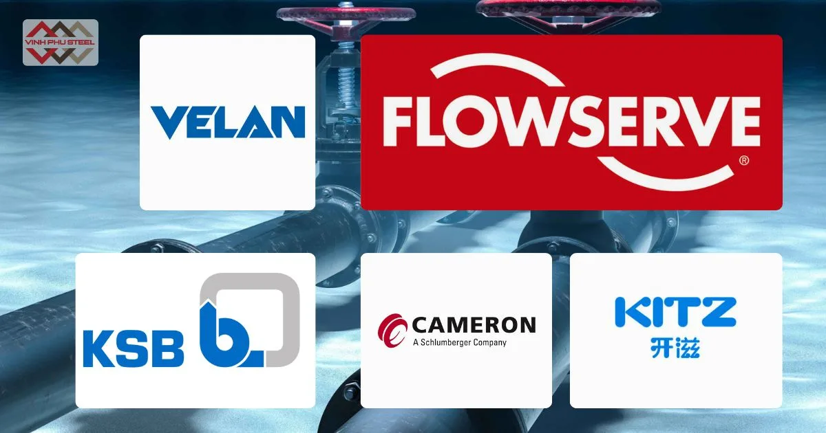 Top 5 Thương Hiệu Van Công Nghiệp – Độ Bền, Độ Kín, Hiệu Suất Vượt Trội