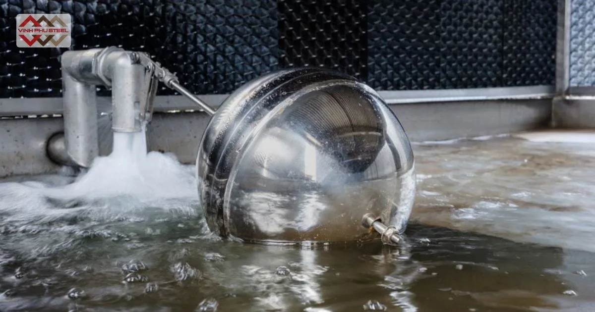 ứng dụng của van phao cơ