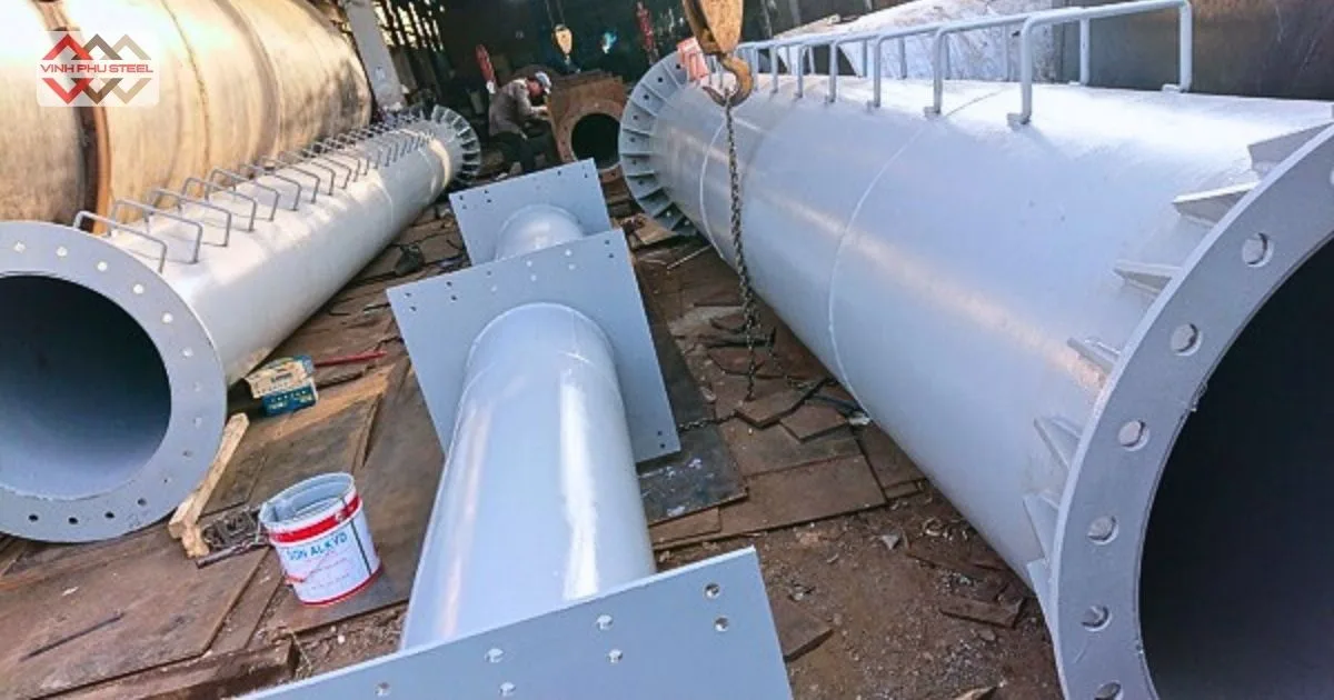 Ưu điểm của cột thép tròn