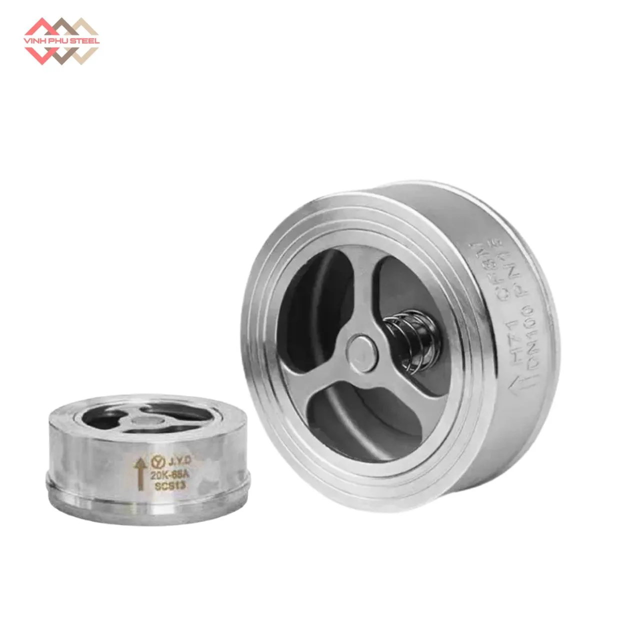 Van 1 Chiều Lá Lật Cối Inox Joeun Korea