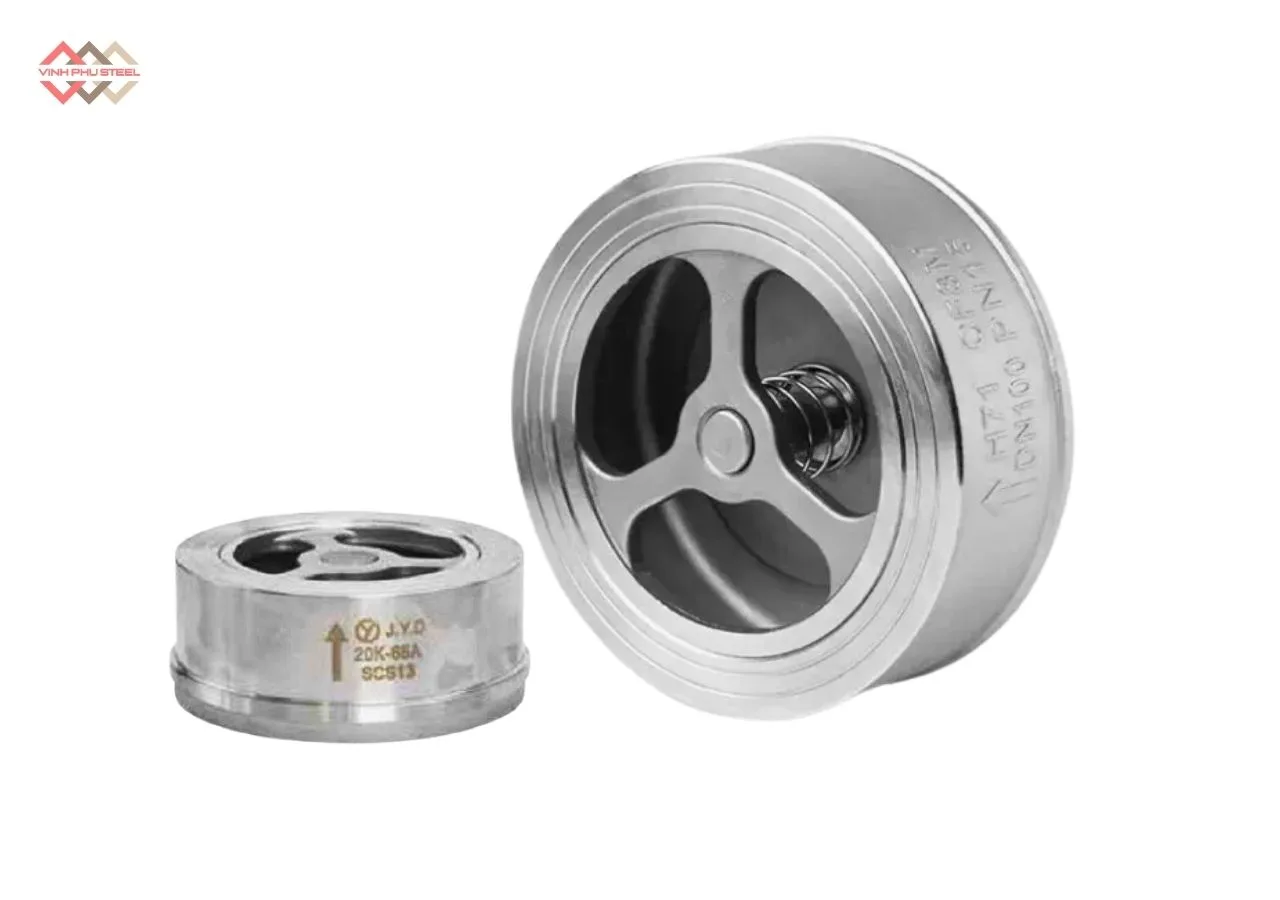 Van 1 Chiều Lá Lật Cối Inox Joeun Korea