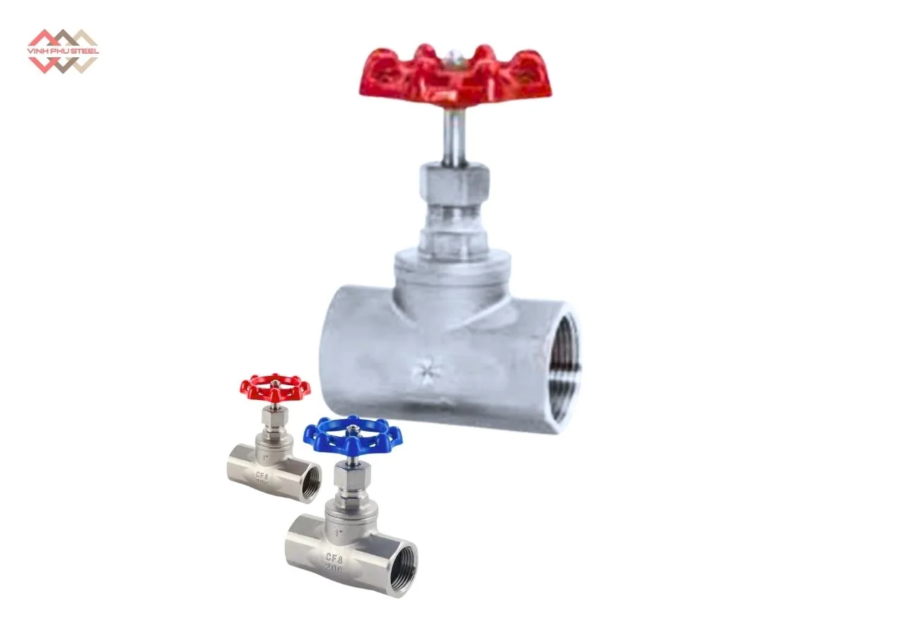 Van Cầu Inox Ren Trong Joeun Korea