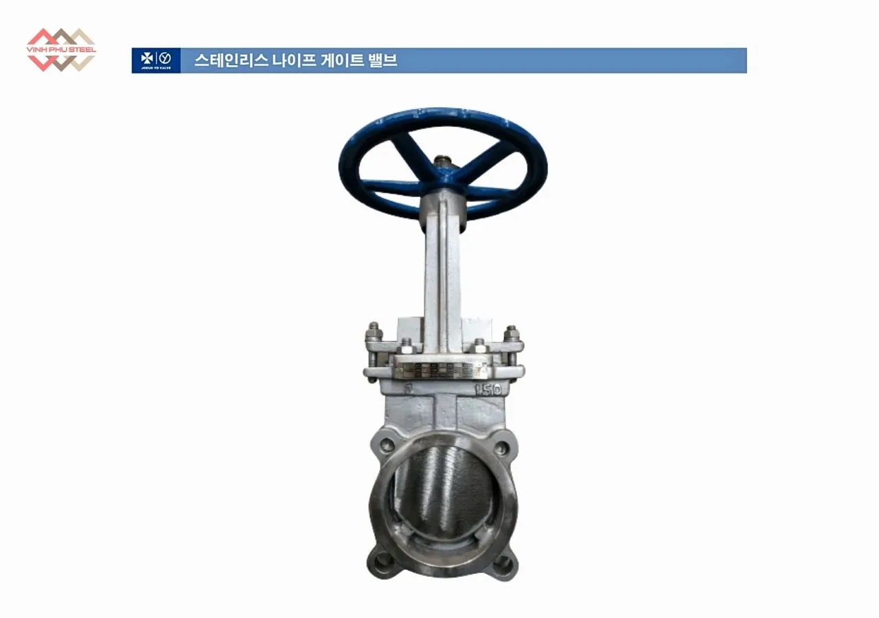 Van Cổng Dao Inox Joeun Korea