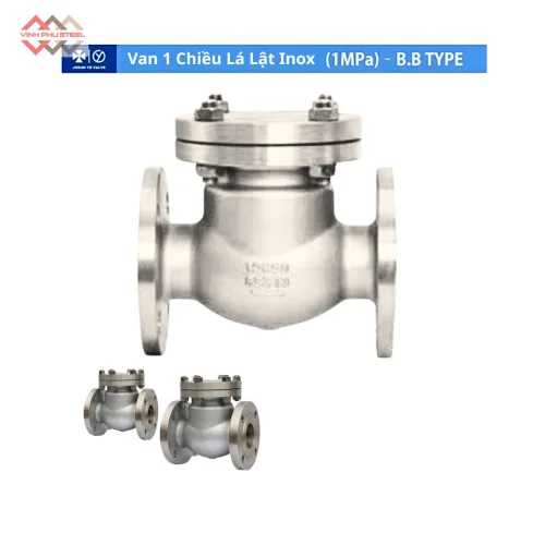 Van 1 Chiều Lá Lật Inox Loại BB Joeun Korea