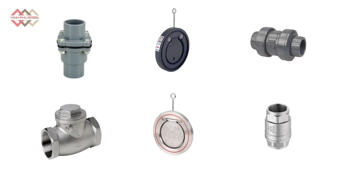 Van 1 Chiều Inox Và Van 1 Chiều Nhựa