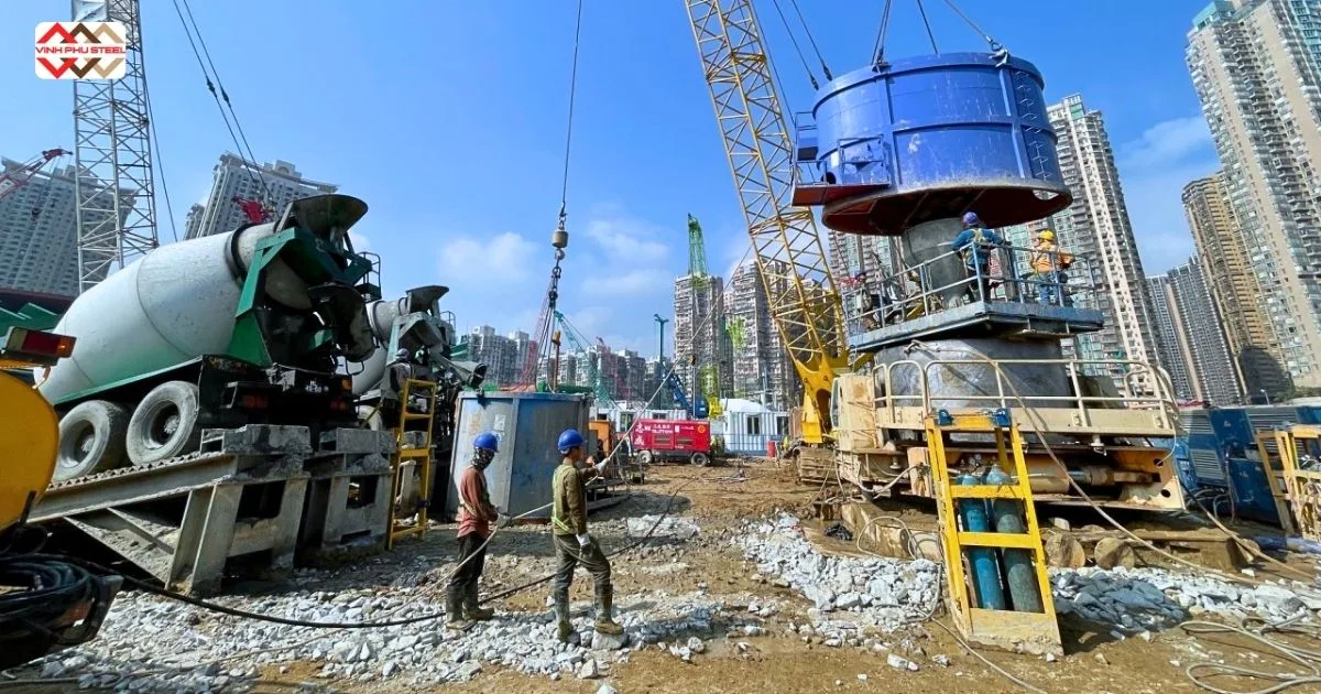 bê tông cọc khoan nhồi