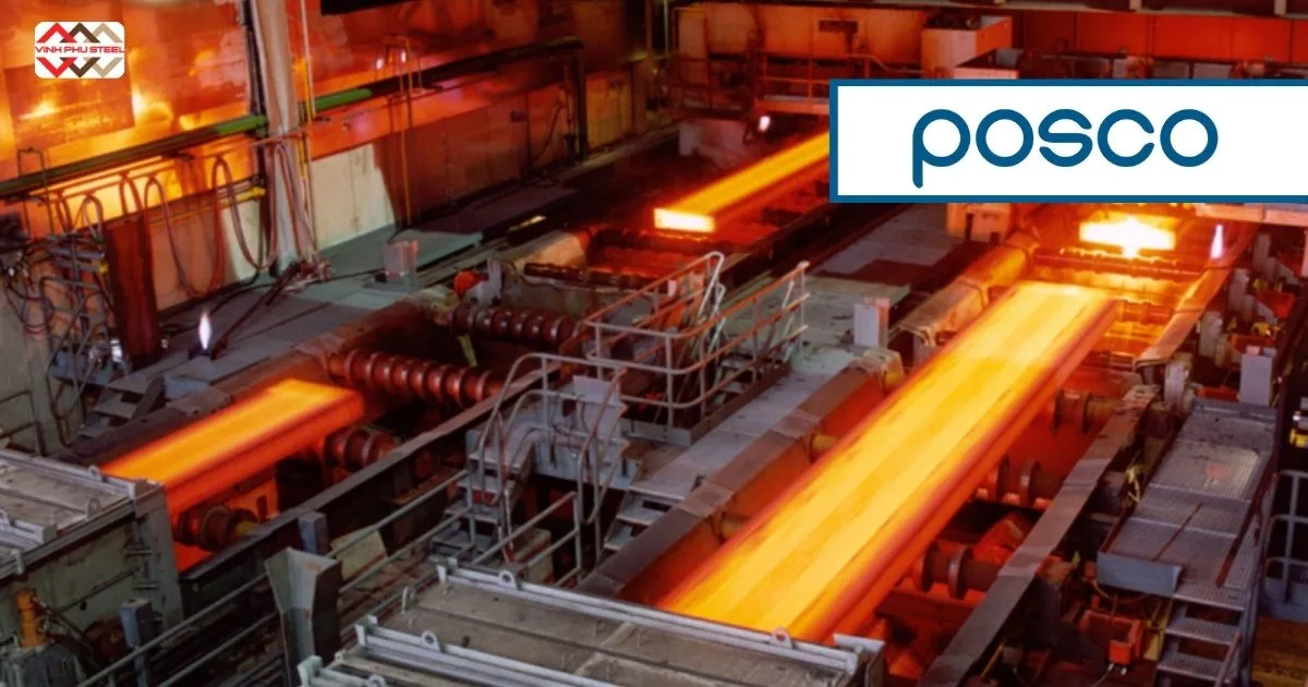 Công nghệ sản xuất thép hình Posco tiên tiến