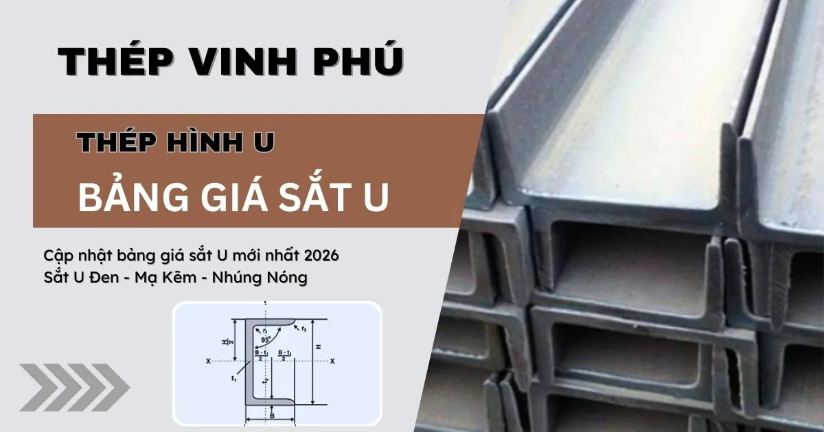 Giá sắt u mới nhất