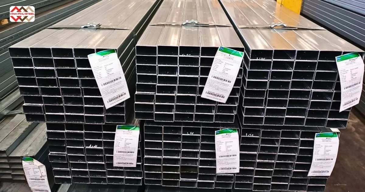 Giá thép hộp chữ nhật