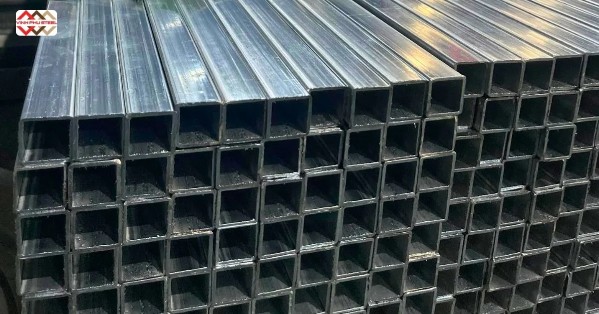 giá thép hộp mạ kẽm