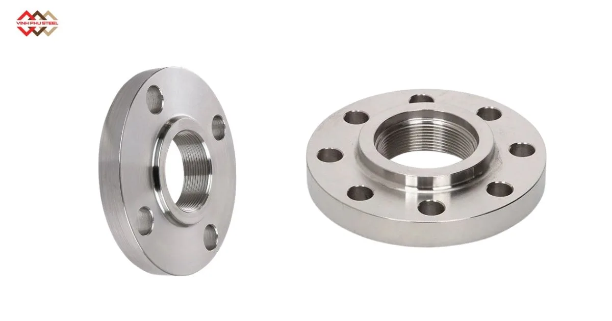 Mặt bích inox ren 