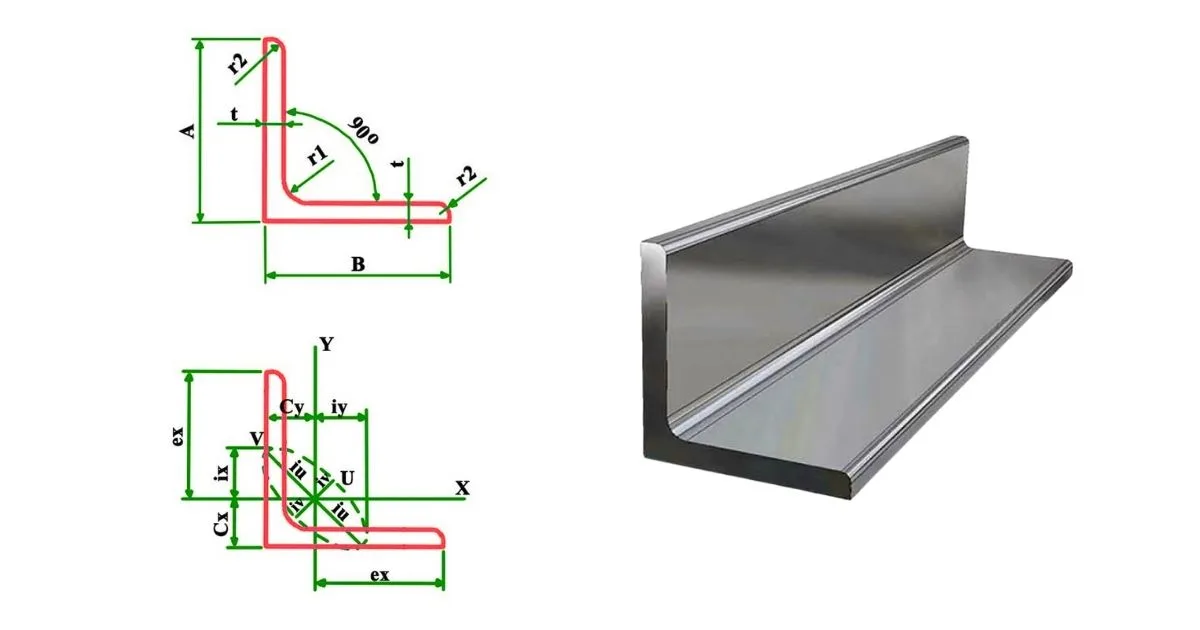Quy cách thép V nhúng nóng