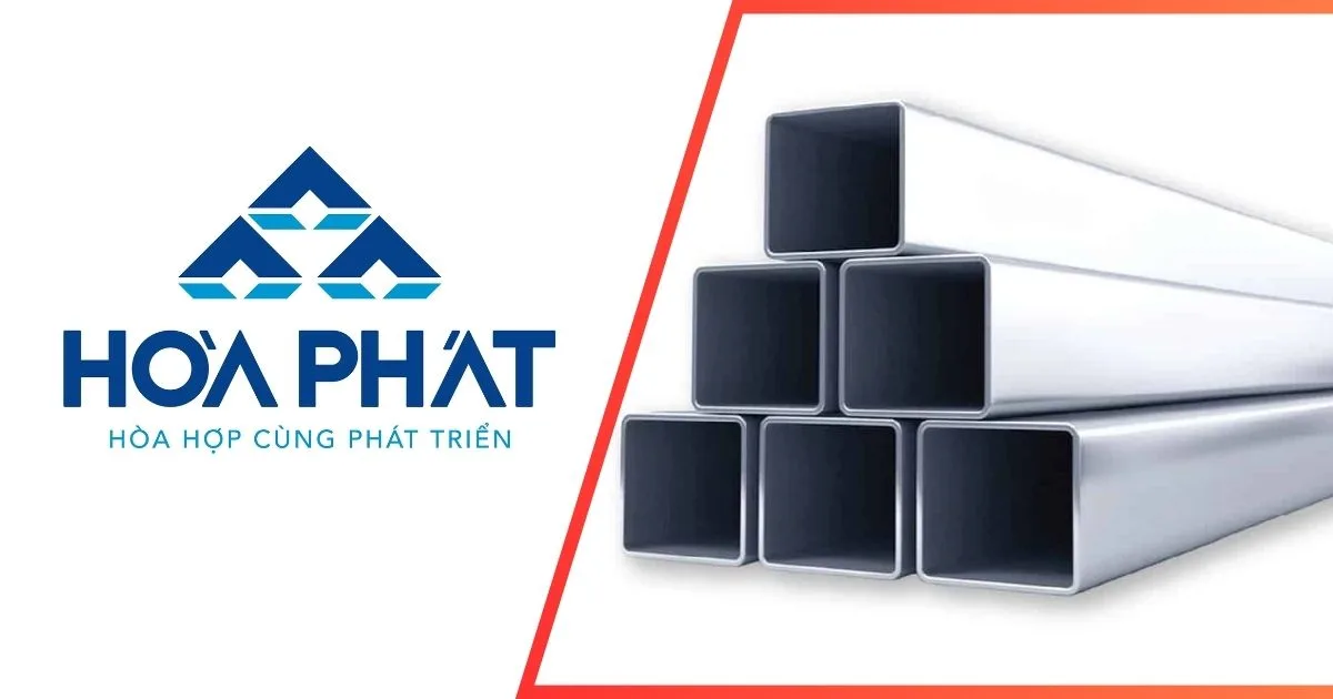 Thép hộp mạ kẽm Hòa Phát