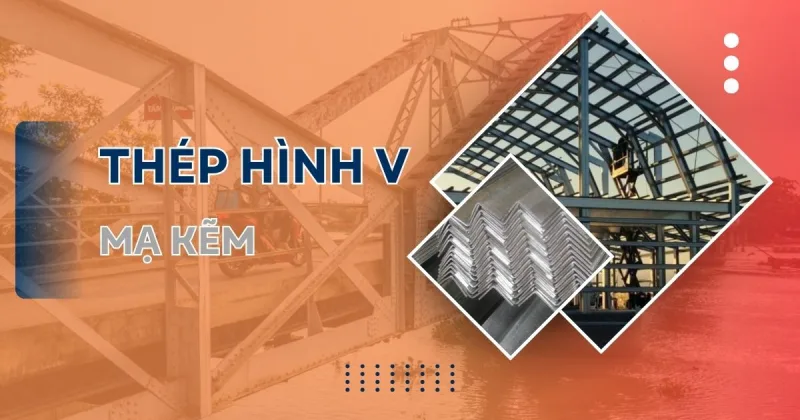 Thép V mạ kẽm