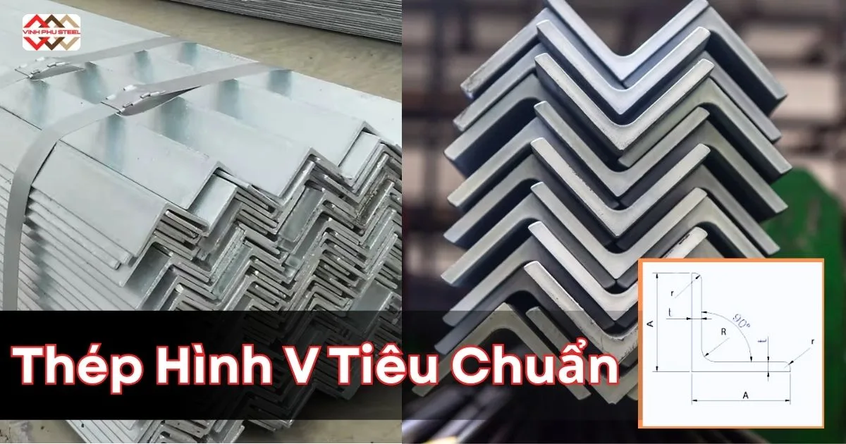 Thép V mạ kẽm đạt chuẩn