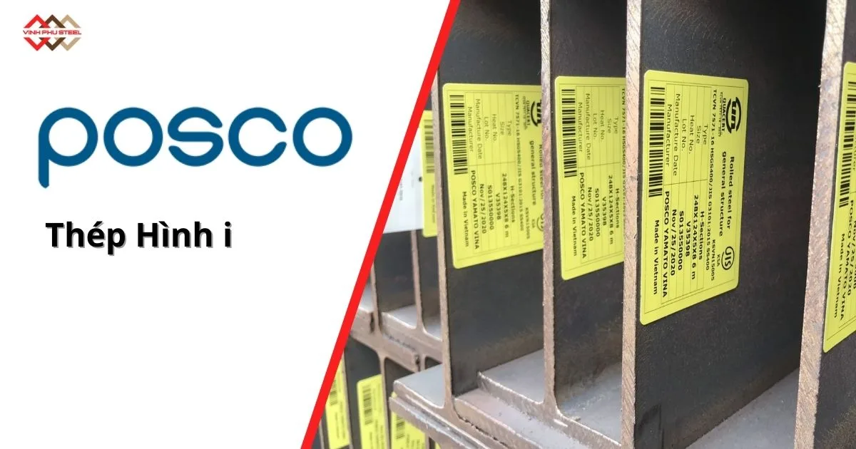 Thép hình i Posco
